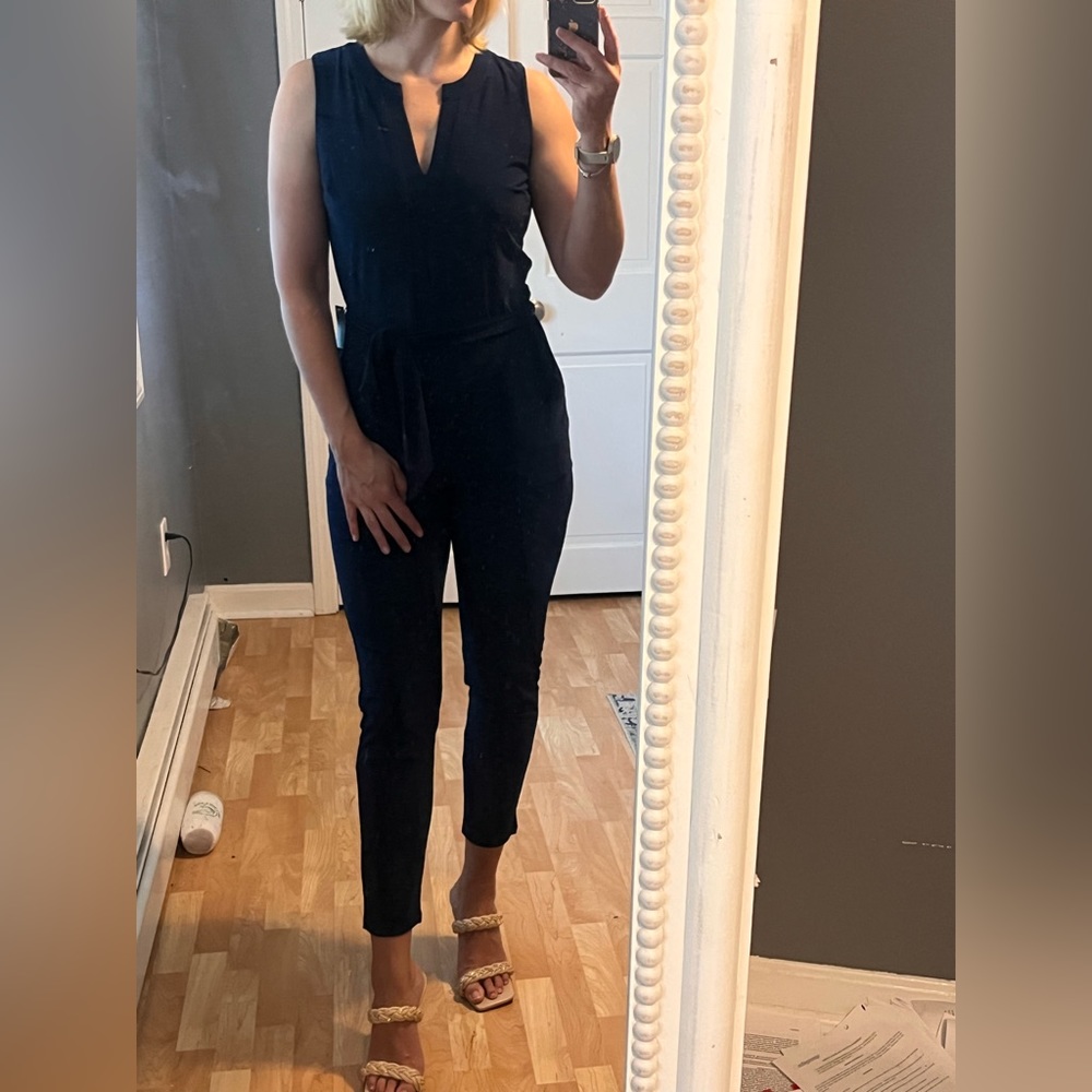 Lauren Ralph Lauren Romper - Navy M